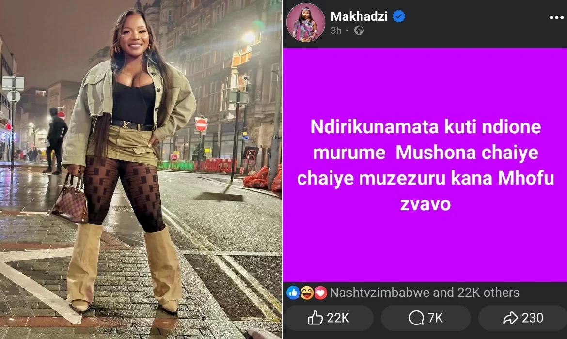 Zimbabweans Go into a Frenzy as Makhadzi Expresses Her Desire to Get Married to a Shona Man