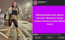 Zimbabweans Go into a Frenzy as Makhadzi Expresses Her Desire to Get Married to a Shona Man