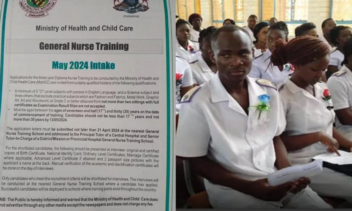 Ministry of Health and Child Care Removes O’Level Mathematics as a Requirement For General Nurse Training?
