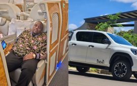 Grand Gesture: Wicknell Chivayo Gifts Jeys Marabini a Toyota Hilux GD6 Dakar Worth Us$48,000