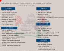 ZIMTA scholarship recruitment program now out