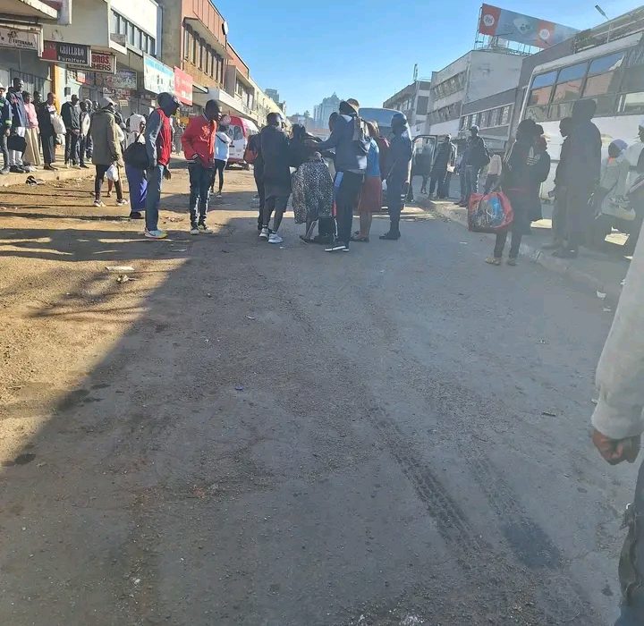 Elderly Woman Hit in Harare CBD Police Chase