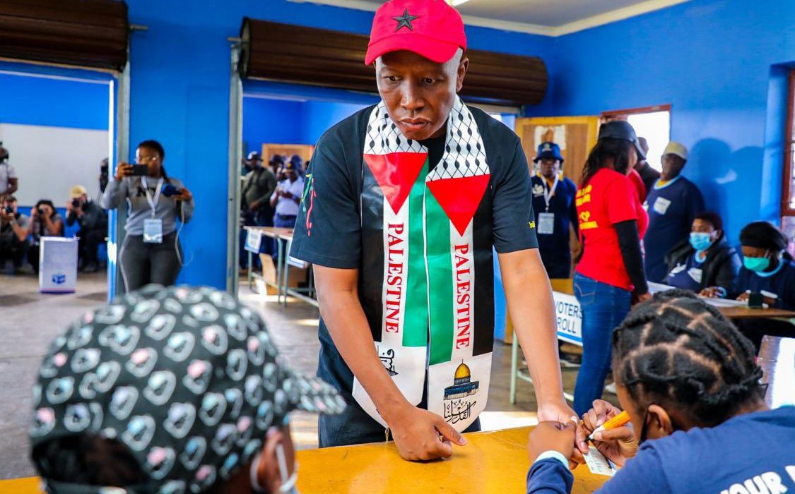 Malema Votes for Change