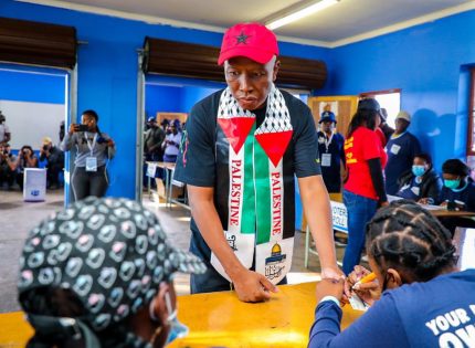 Malema Votes for Change