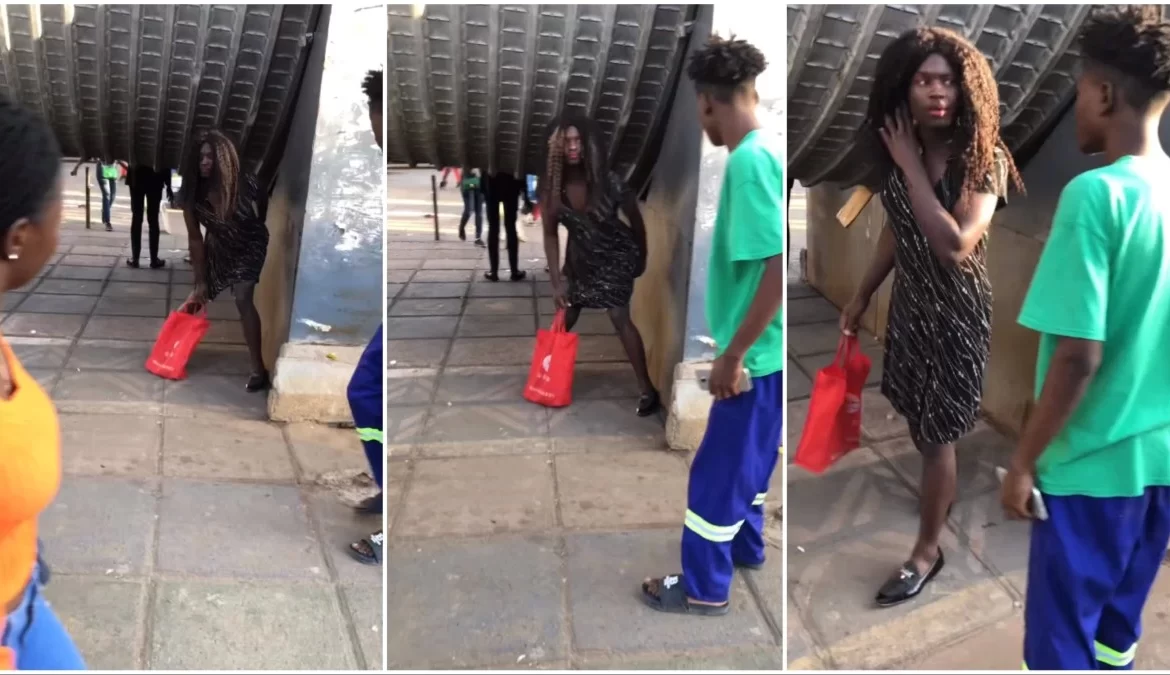 Comedian Musa Vines Arrested In Harare For Dressing Like A Woman