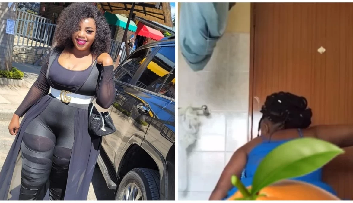 WATCH: Video Of Former Thigh Vendor Evangelica Sandie Servicing Herself Disgusts Zimbos