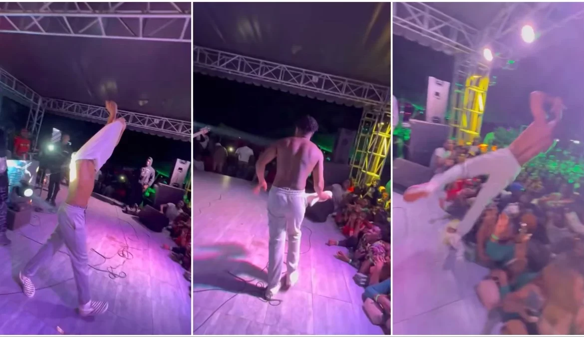 Holy Ten Wails After Fans Steal His Phone While Crowd Surfing During A Performance