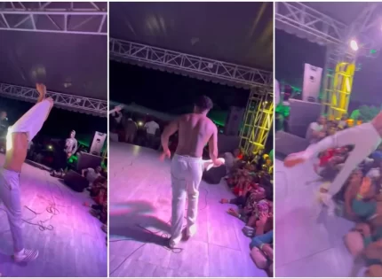 Holy Ten Wails After Fans Steal His Phone While Crowd Surfing During A Performance