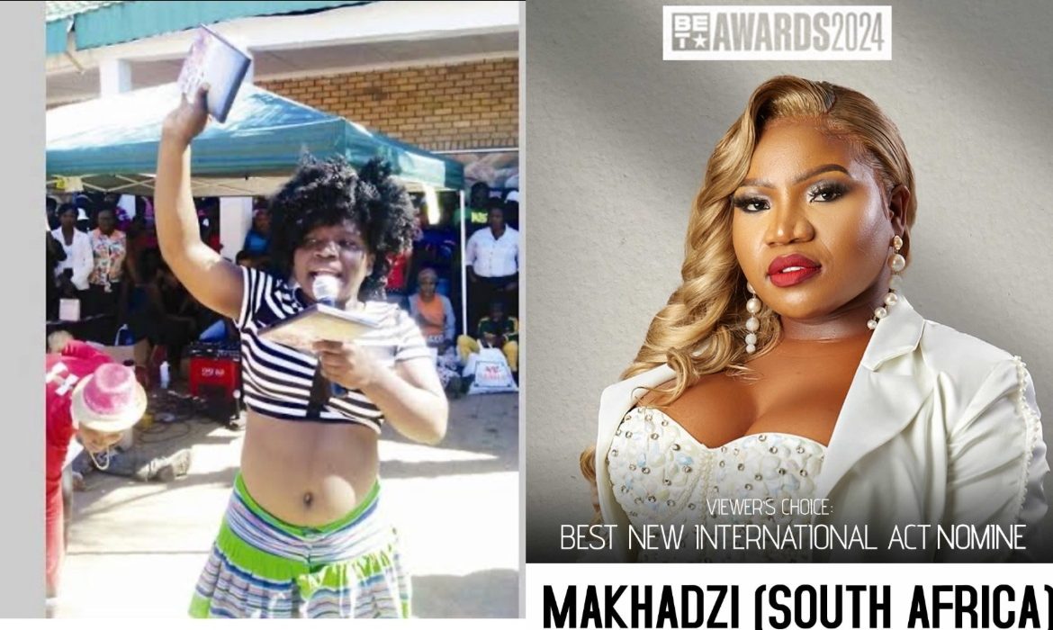 “From Selling Cds In the Street to BET”: Makhadzi Celebrates BET Awards 2024 Nomination and Reflects on Her Inspirational Rise to Fame