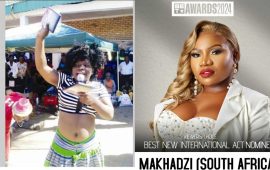 “From Selling Cds In the Street to BET”: Makhadzi Celebrates BET Awards 2024 Nomination and Reflects on Her Inspirational Rise to Fame