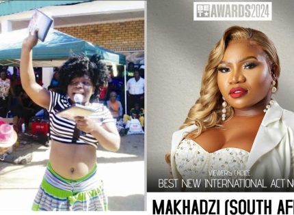 “From Selling Cds In the Street to BET”: Makhadzi Celebrates BET Awards 2024 Nomination and Reflects on Her Inspirational Rise to Fame