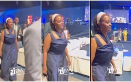 “Gucci Mai Bona”: Former First Lady Grace Mugabe Steals The Show At The Miss Universe Zimbabwe 2024 Pageant