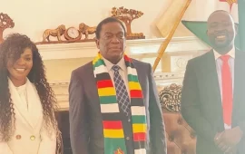 “Pamberi Ne ZANU PF”: Mai Titi Hits Back At Criticism Over Her Picture With President Mnangagwa