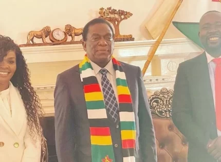 “Pamberi Ne ZANU PF”: Mai Titi Hits Back At Criticism Over Her Picture With President Mnangagwa