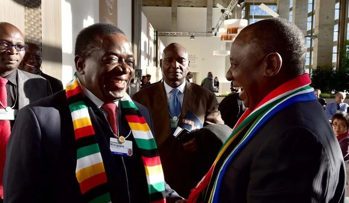 ANC Members Sing And Dance To Zimbabwean Revolutionary Songs After Inviting ZANU PF To Help Its Elections Campaign