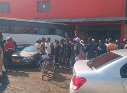 Break Failure Chaos: ZUPCO bus crashes into shop