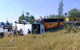 Bus Accident near Mutangadura along Mutare Road