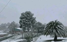 Snowfall Hits Lesotho