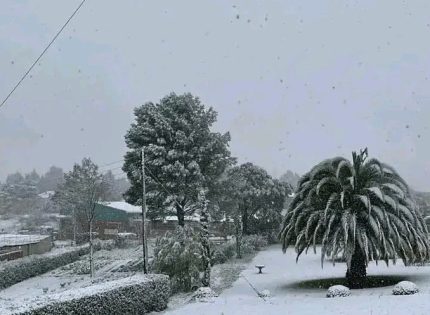 Snowfall Hits Lesotho