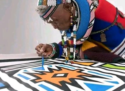 Painting a Legacy: Esther Mahlangu’s Colorful Journey