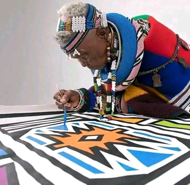 Painting a Legacy: Esther Mahlangu’s Colorful Journey