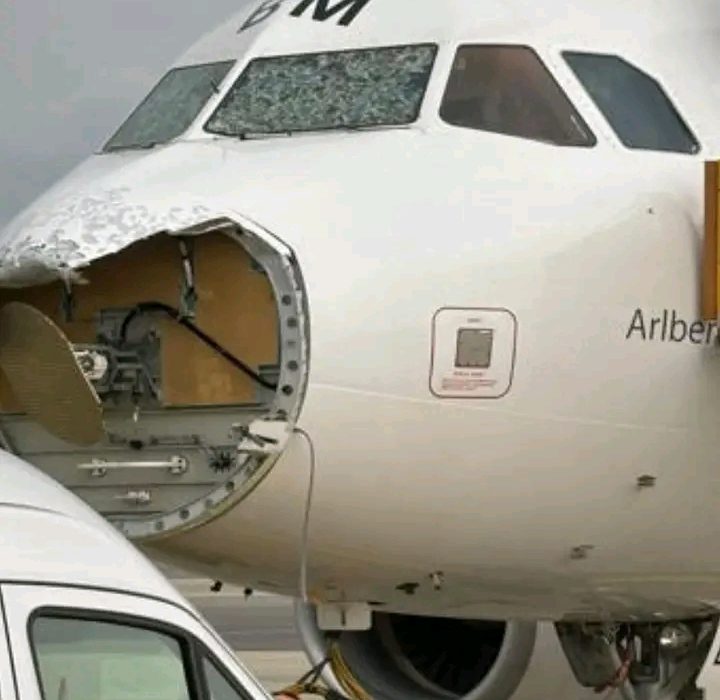 Hailstorm Damages Austrian Airlines Flight, Pilots Make Safe Landing