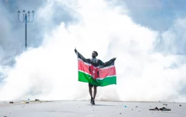 Kenyan Protester Goes Viral For Taking A Canister And Smoking Teargas