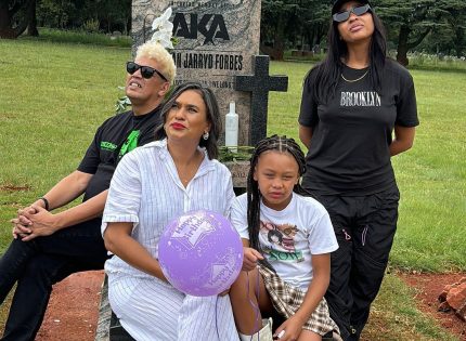 AKA’s mother on her frequent visits to his grave