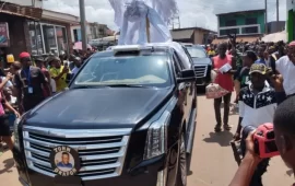 Video Showing The Moment Nigerian Actor Mr Ibu Was Buried In His Living Room Startles Fans