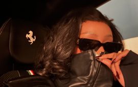 WATCH: Bonang Matheba spotted with another R5 million Ferrari