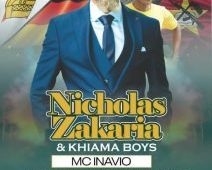 Nicholas Zakaria to Perform 3 Shows in Mozambique