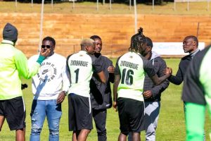 Zimbabwe soccer legends meet with the Warriors