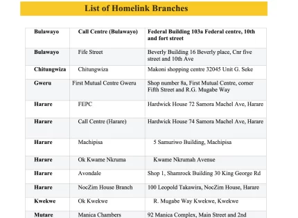 Say Goodbye to Change Shortages: RBZ Joins Hands with Homelink in ‘Swipe for ZiG Cash’ Initiative