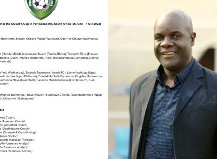 Accusations of Favoritism and Nepotism Fly as Players From Coach Jairos Tapera’s Club Dominate Warriors COSAFA Squad