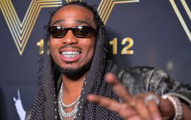 Quavo Honored By Vice President Kamala Harris For His Courage And Leadership