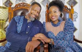 Actor Sello Maake KaNcube and wife caught fighting in a hotel