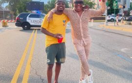 PICS: Somizi and Mac G’s lovely moment in the US breaks the internet