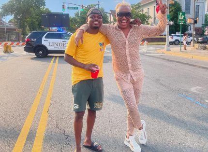 PICS: Somizi and Mac G’s lovely moment in the US breaks the internet