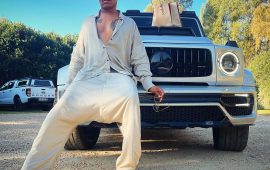 VIDEO: Somizi and his best friend, MaMkhize show off LV bags worth millions