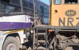 School Bus Collides with Train in Mutare, 15 Students Injured