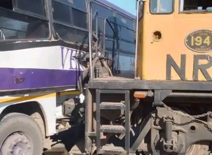 School Bus Collides with Train in Mutare, 15 Students Injured