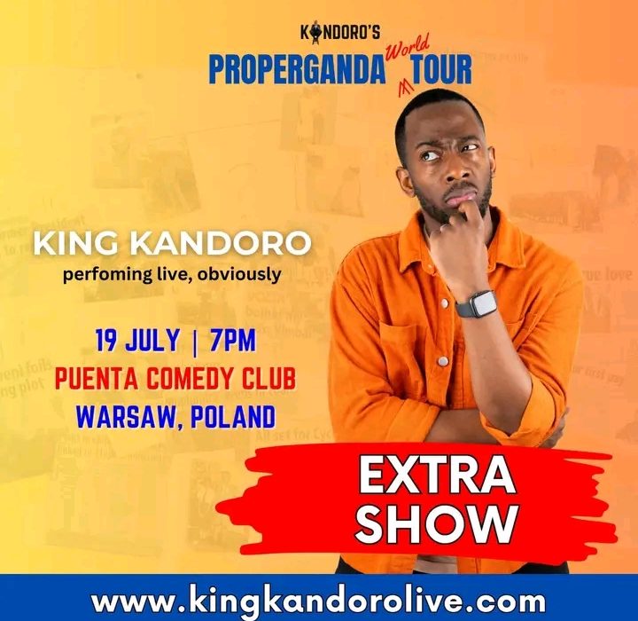 King Kandoro’s Comedy Show in Warsaw Sells Out!