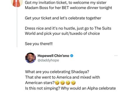 Hopewell Chin’ono Calls Out Shadaya for Simping