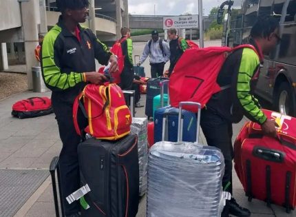 Zimbabwe Arrives in UK for Ireland Test