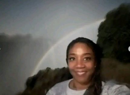 Tiffany Haddish Sparks Online Frenzy with Breathtaking Victoria Falls Visit!