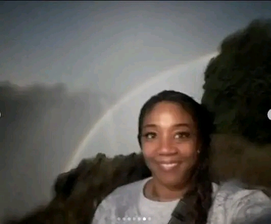 Tiffany Haddish Sparks Online Frenzy with Breathtaking Victoria Falls Visit!