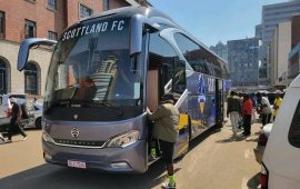 Scotland FC Unveils Stylish New Team Bus