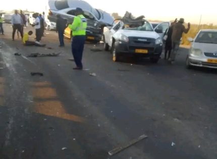 Accident Causes Chaos at Mabvuku Turnoff