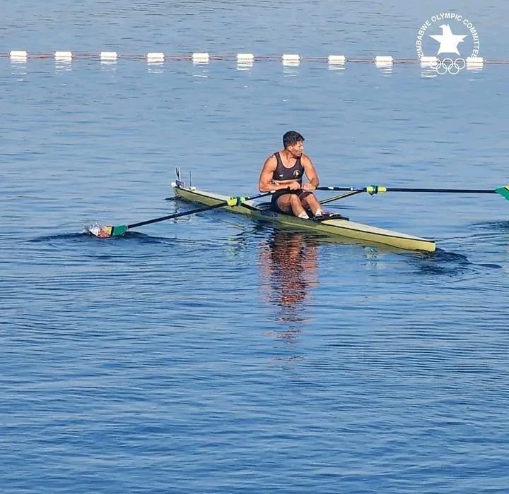 Steve Cox Battles for Final Classification in Men’s Single Sculls