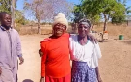 25-Year-Old Man Previously Beaten By Mother For Marrying Single Mother Marries 70-Year-Old Granny